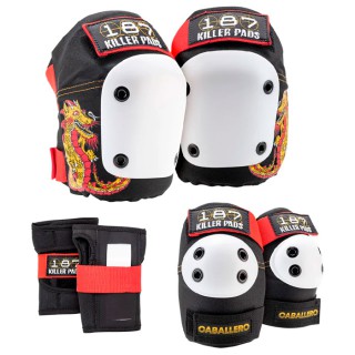 Protecciones 187 KILLER PADS Six Pack Junior Steve Caballero