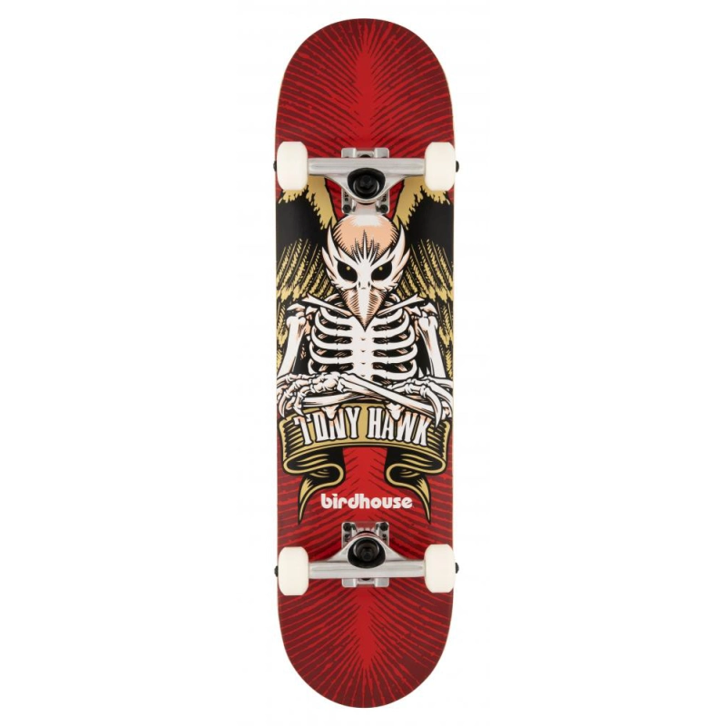 Birdhouse Complete Hawk Icon Red 8''
