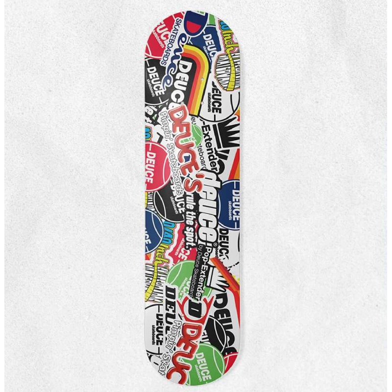 Tabla deuce skateboards stickers 8,5"