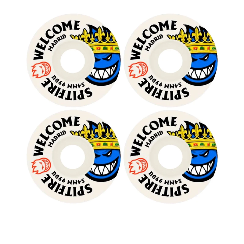 Ruedas Spitfire x Welcome F4 99 Conical Full 54mm