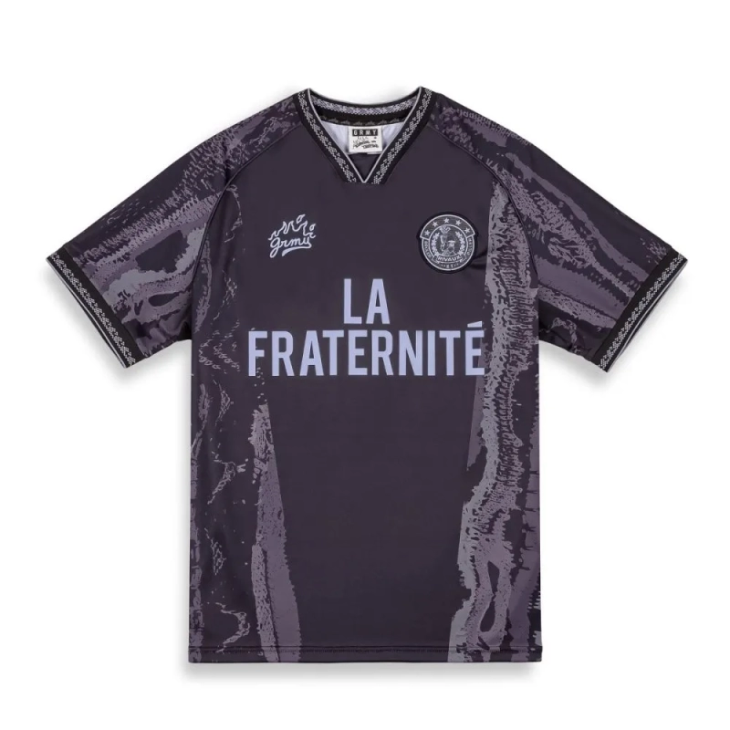 Camiseta de Fútbol Grimey La Fraternite Rivaux Black