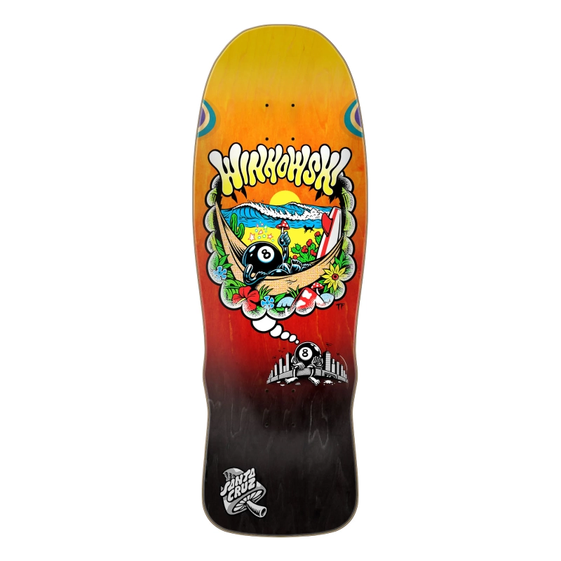 TablaSanta Cruz Winkowski 8 Ballr Day Dream Shaped 10.35" Tabla de skate (multi)