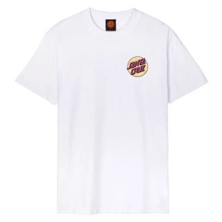 Camiseta Santa Cruz: Wagon Dot Chest T-Shirt (White)