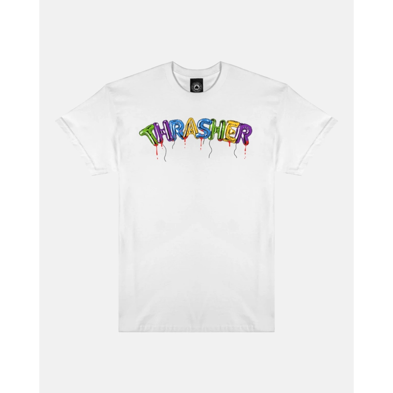CamisetaThrasher Balloons blanca