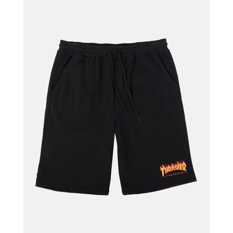 Calzonas Thrasher Magazine Flame Logo negras