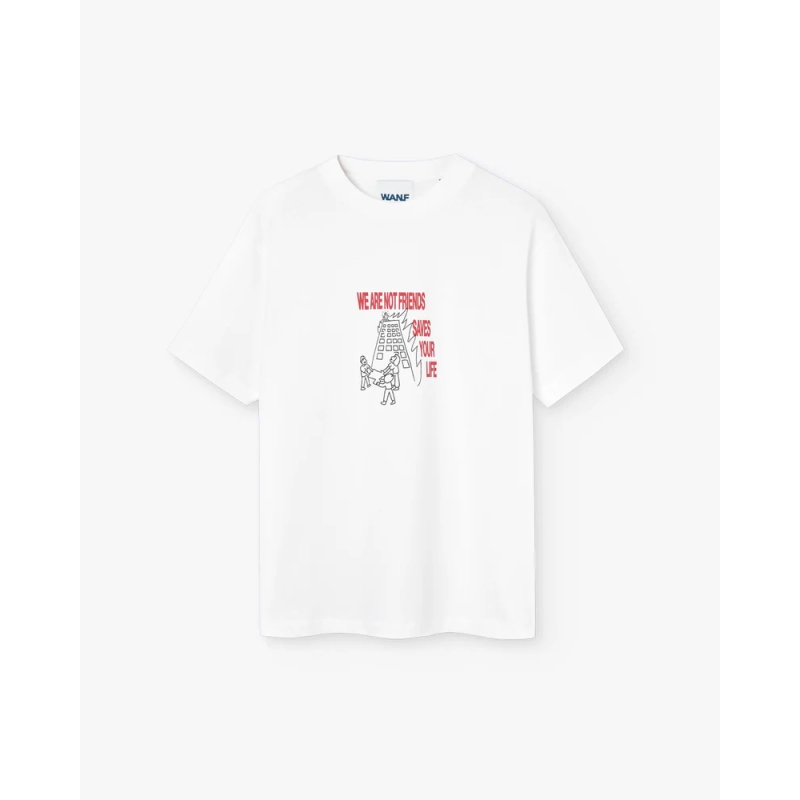 Camiseta We Are Not Friends Saved By WANFT