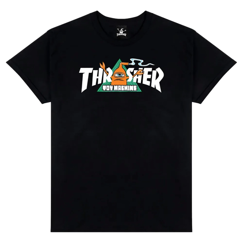 Camiseta Thrasher x Toy Machine