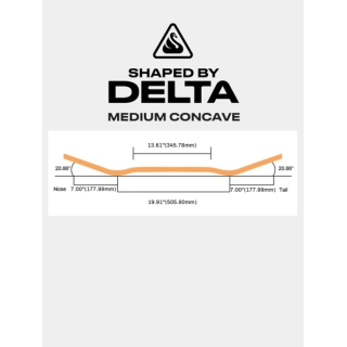 Tabla Delta Niki Diaz Spray lata 8.125"