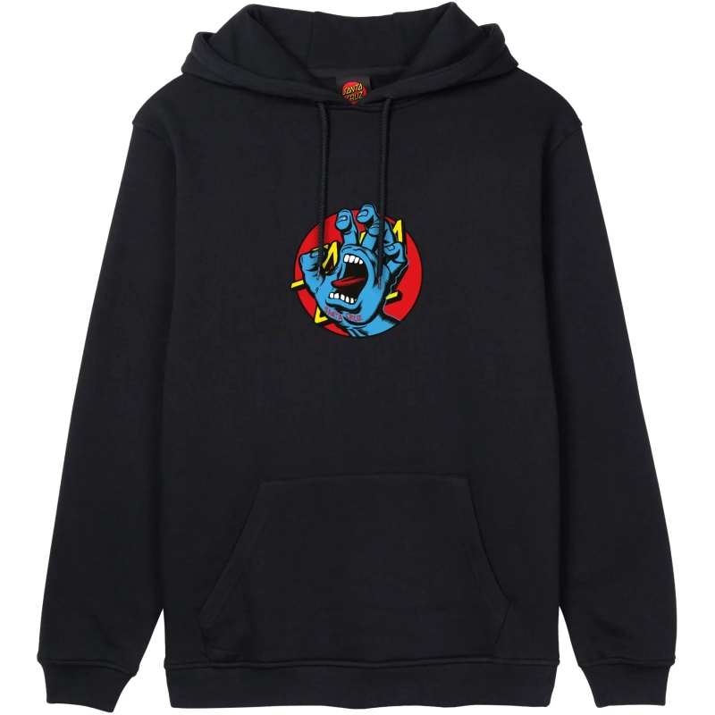 Sudadera Santa Cruz Hood Hand Dot-negra