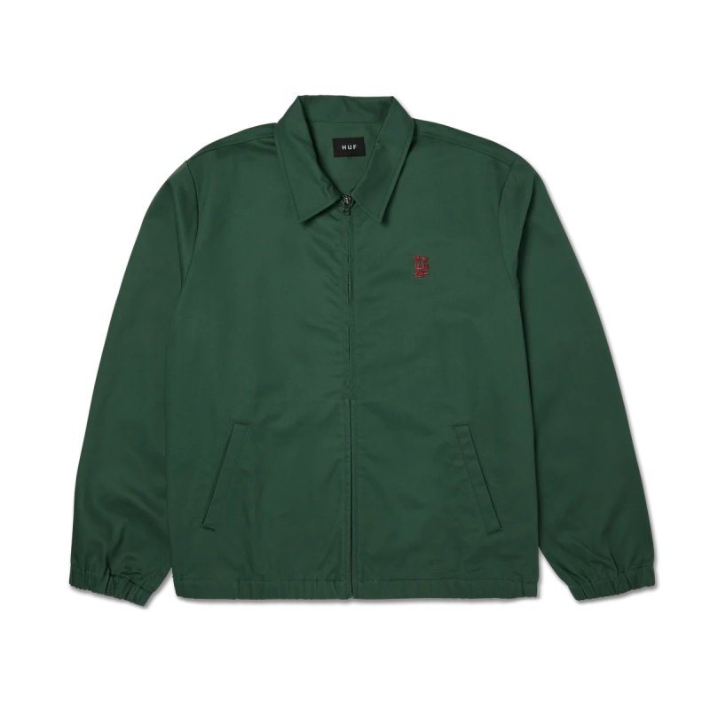 Chaqueta HUF Megablast verde