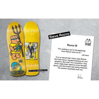 World Industries 9.75" x 31.5" Steve Rocco III Skateboard Deck