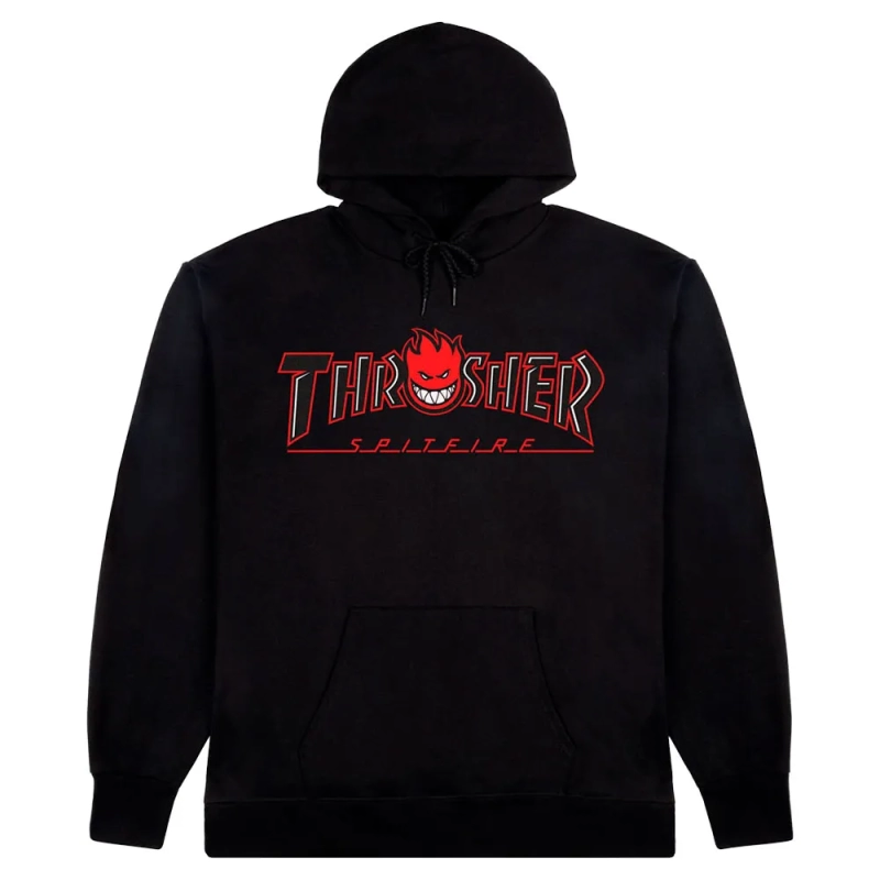Sudadera Thrasher x Spitfire Big Head Outline