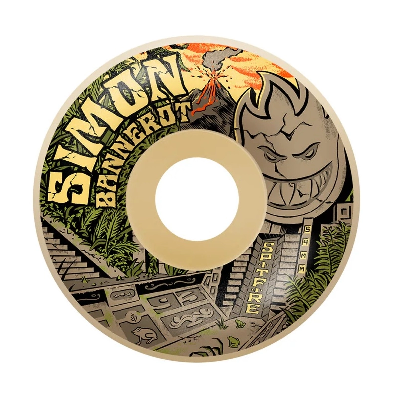 Ruedas Spitfire Simon Bannerot 54mm 93D Radial Full