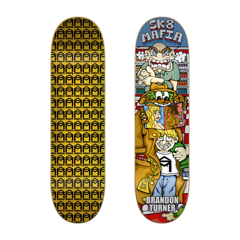tabla sk8mafia Yochill Turner 8.25"x32"