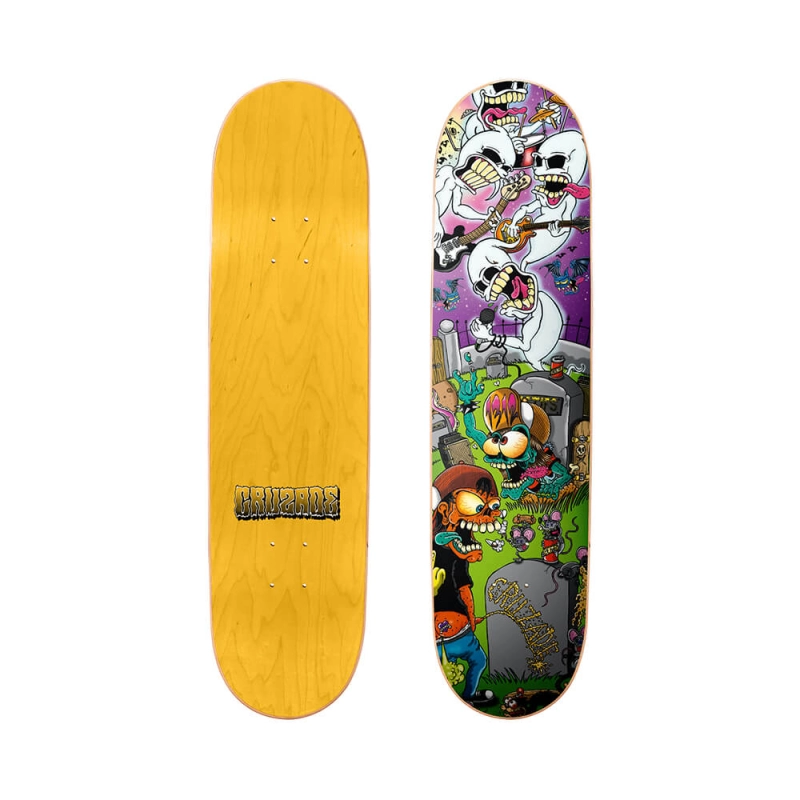 Tabla Cruzade Skate Punk Is Not Dead 8'37''