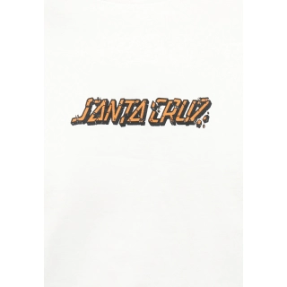 Camiseta Santa Cruz ROSKOPP MONSTER STRIP White