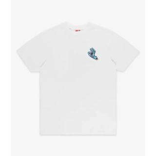 Camiseta Screamimg hand chest blanca