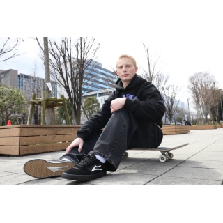 Lakai Cambrigde Black suede