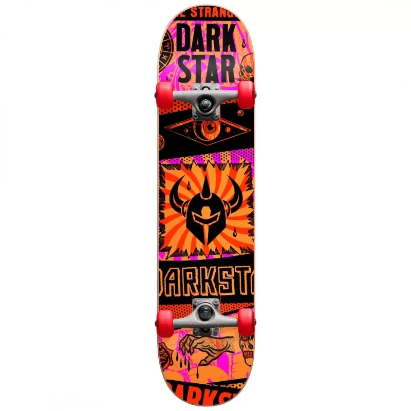 Skate Completo Darkstar Collapse Orange - 7.875" - Color : Naranja- Anchura : 7.875"