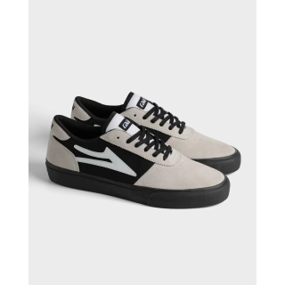 Lakai Manchester White Suede Black Black