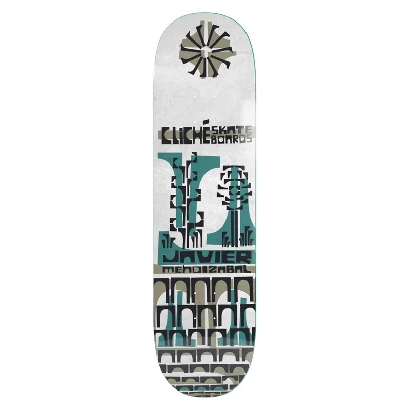 Tabla Cliché Javier Mendizabal Griptape Art Deck 8.25"