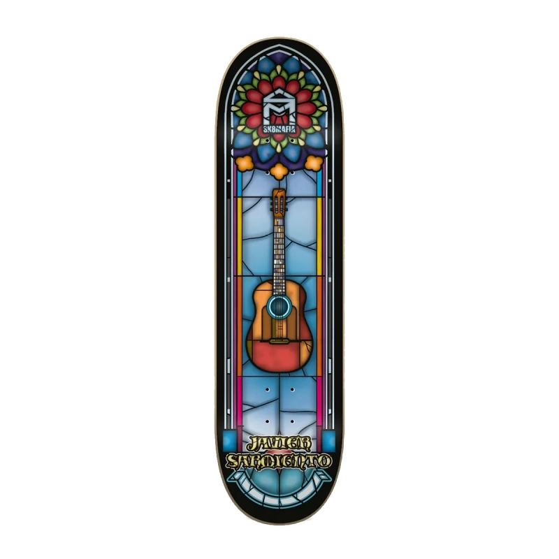 Tabla SK8MAFIA Stained Glass Sarmiento 7.75"x31.43"