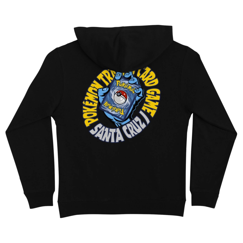 Santa Cruz x Pokémon TCG Hand Sudadera talle pequeña XL