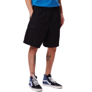 Pantalón Corto Obey Easy Ripstop Cargo Black